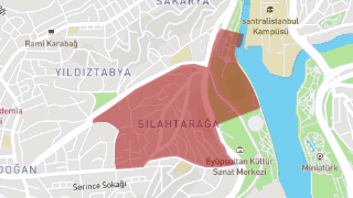 Silahtarağa Mahallesi Harita Thumbnail