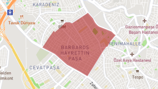 Barbaros Hayrettin Paşa Mahallesi Harita Thumbnail