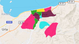 Izmir Güzelbahçe'nin Mahalleleri, Nüfus Bilgileri, Haritalar ve İstatistikler Thumbnail