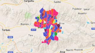 Izmir Ödemiş'in Mahalleleri, Nüfus Bilgileri, Haritalar ve İstatistikler Thumbnail