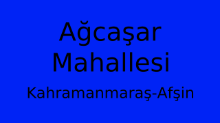Ağcaşar Mahallesi Thumbnail