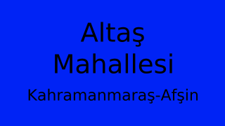 Altaş Mahallesi Thumbnail