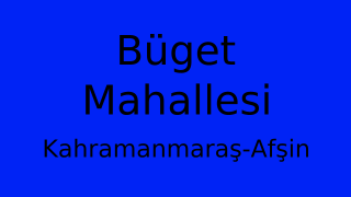 Büget Mahallesi Thumbnail