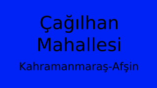Çağılhan Mahallesi Thumbnail