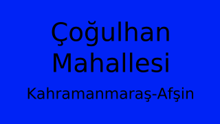Çoğulhan Mahallesi Thumbnail