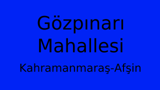 Gözpınarı Mahallesi Thumbnail