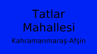 Tatlar Mahallesi Thumbnail