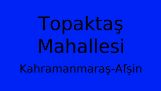 Topaktaş Mahallesi Thumbnail