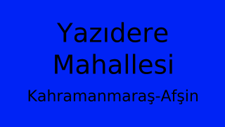 Yazıdere Mahallesi Thumbnail