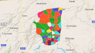 Kahramanmaraş Afşin'in Mahalleleri, Nüfus Bilgileri, Haritalar ve İstatistikler Thumbnail