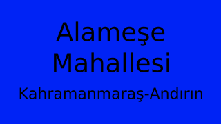 Alameşe Mahallesi Thumbnail