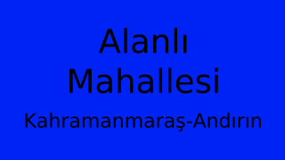 Alanlı Mahallesi Thumbnail