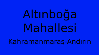 Altınboğa Mahallesi Thumbnail