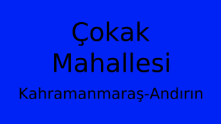 Çokak Mahallesi Thumbnail