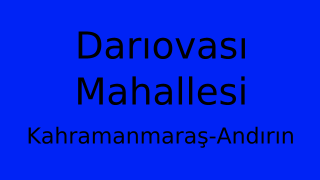 Darıovası Mahallesi Thumbnail