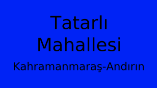 Tatarlı Mahallesi Thumbnail