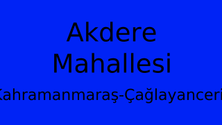 Akdere Mahallesi Thumbnail