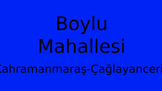 Boylu Mahallesi Thumbnail