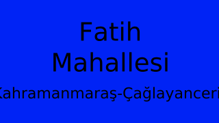 Fatih Mahallesi Thumbnail