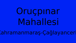 Oruçpınar Mahallesi Thumbnail
