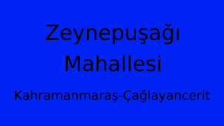 Zeynepuşağı Mahallesi Thumbnail
