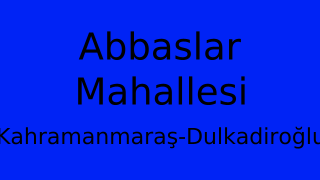 Abbaslar Mahallesi Thumbnail