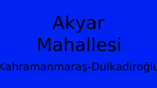 Akyar Mahallesi Thumbnail