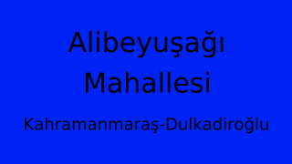 Alibeyuşağı Mahallesi Thumbnail