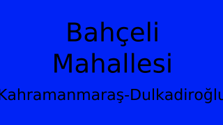 Bahçeli Mahallesi Thumbnail