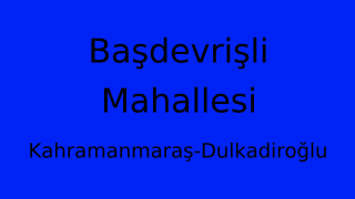 Başdevrişli Mahallesi Thumbnail