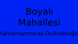 Boyalı Mahallesi Thumbnail