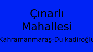 Çınarlı Mahallesi Thumbnail