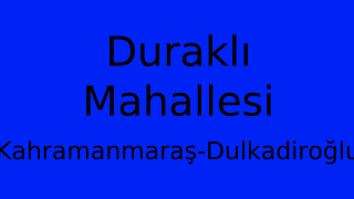 Duraklı Mahallesi Thumbnail