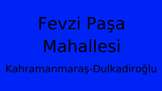 Fevzi Paşa Mahallesi Thumbnail