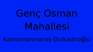 Genç Osman Mahallesi Thumbnail