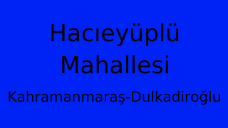 Hacıeyüplü Mahallesi Thumbnail