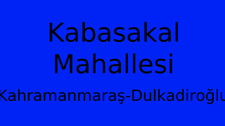 Kabasakal Mahallesi Thumbnail