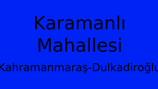 Karamanlı Mahallesi Thumbnail