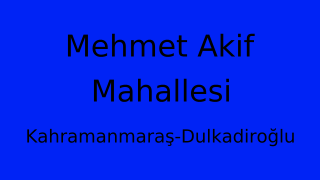 Mehmet Akif Mahallesi Thumbnail
