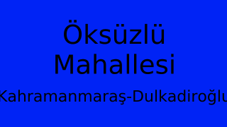 Öksüzlü Mahallesi Thumbnail