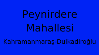 Peynirdere Mahallesi Thumbnail