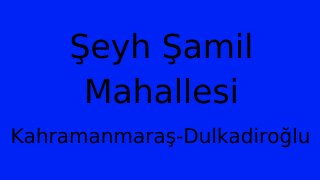 Şeyh Şamil Mahallesi Thumbnail