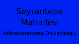Seyrantepe Mahallesi Thumbnail