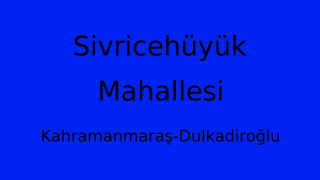 Sivricehüyük Mahallesi Thumbnail