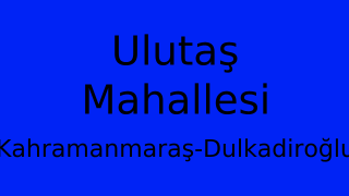 Ulutaş Mahallesi Thumbnail