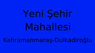 Yeni Şehir Mahallesi Thumbnail