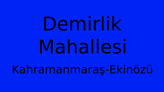 Demirlik Mahallesi Thumbnail