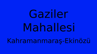 Gaziler Mahallesi Thumbnail