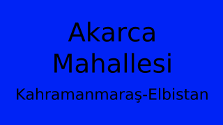 Akarca Mahallesi Thumbnail