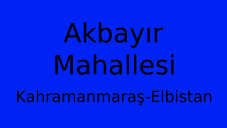 Akbayır Mahallesi Thumbnail